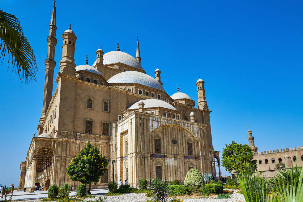 Lâu đài Citadel ở Cairo, Ai Cập được xây dựng cách đây 700 năm.