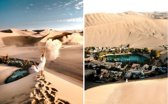 Vẻ đẹp của ốc đảo sa mạc Huacachina