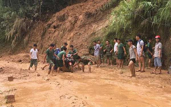 Hoàn lưu bão để lại những hậu quả nghiêm trọng tới cho con người. 